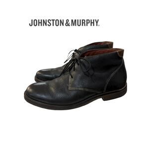 Johnston & Murphy Copeland Men Sheepskin Leather 25-2021 Chukka Ankle Boots 10.5